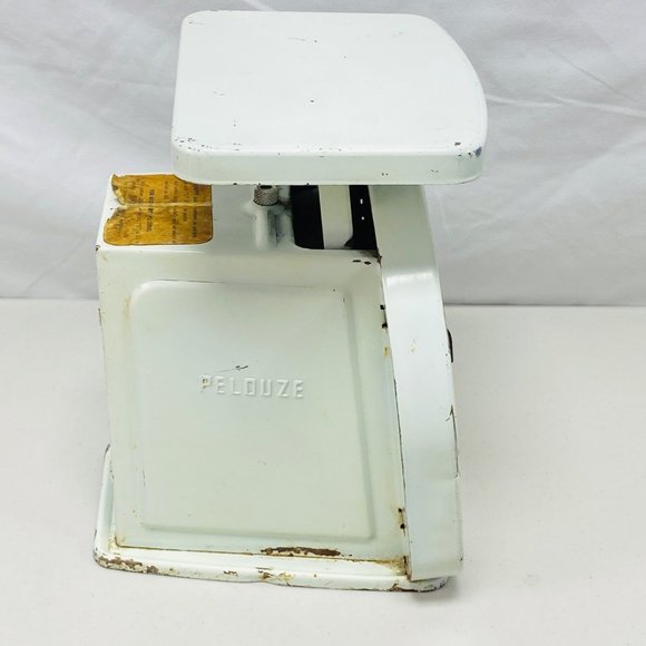 Vintage Pelouze 2LB Portion Control Kitchen Tool 1954 Nalley's Dial Model Y-32 - Picture 5 of 12